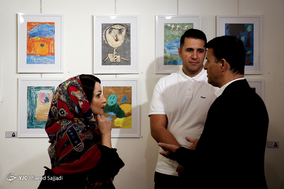 اولین نمایشگاه گروهی نقاشی توان‌خواهان ذهنی