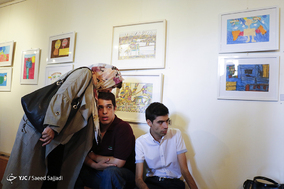 اولین نمایشگاه گروهی نقاشی توان‌خواهان ذهنی