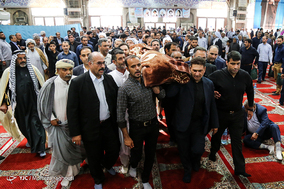 مراسم تشییع پیکر هادی شمخانی - اهواز