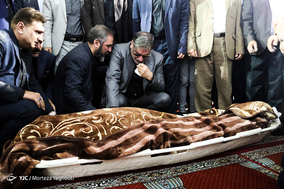 مراسم تشییع پیکر هادی شمخانی - اهواز
