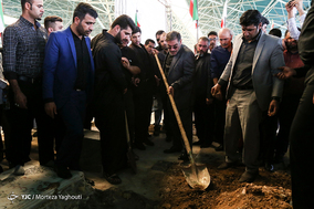 مراسم تشییع پیکر هادی شمخانی - اهواز