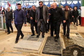 مراسم تشییع پیکر هادی شمخانی - اهواز
