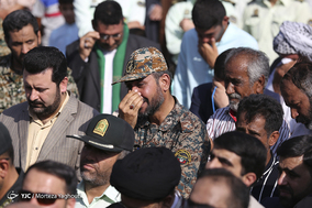 تشییع پیکر شهید مدافع نظم و امنیت عادل الهایی بچایی