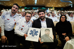 مراسم چهل و سومین سالروز تأسیس سازمان اورژانس