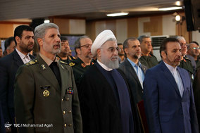 رونمایی از نخستین جنگنده ایرانی با حضور رئیس‌جمهور