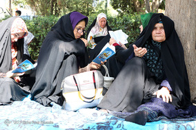 مراسم دعای عرفه در تپه نورالشهدا شیراز
