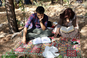 مراسم دعای عرفه در تپه نورالشهدا شیراز