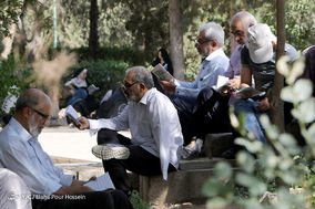 مراسم دعای عرفه در تپه نورالشهدا شیراز