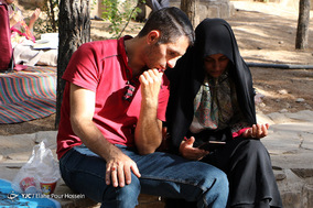مراسم دعای عرفه در تپه نورالشهدا شیراز