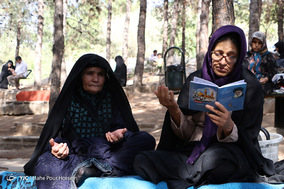مراسم دعای عرفه در تپه نورالشهدا شیراز