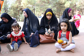 مراسم دعای عرفه در تپه نورالشهدا شیراز