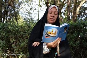 مراسم دعای عرفه در تپه نورالشهدا شیراز