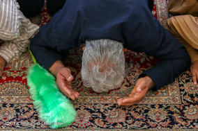 نماز عید قربان در حرم حضرت معصومه (س)