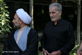 مراسم تشییع مرحوم صادق صدوقی در خانه هنرمندان