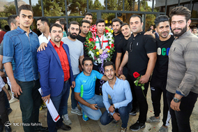 مراسم استقبال از قهرمانان کبدی کار کرمانشاهی