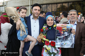 مراسم استقبال از قهرمانان کبدی کار کرمانشاهی