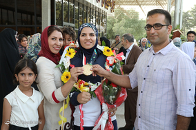 مراسم استقبال از قهرمانان کبدی کار کرمانشاهی