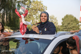مراسم استقبال از قهرمانان کبدی کار کرمانشاهی