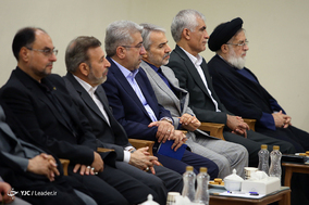 دیدار رئیس‌جمهور و اعضای هیأت دولت با رهبر معظم انقلاب