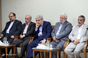 دیدار رئیس‌جمهور و اعضای هیأت دولت با رهبر معظم انقلاب