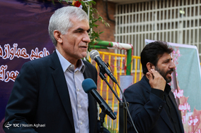 نواختن زنگ مهر در مدرسه ناشنوایان باغچه بان