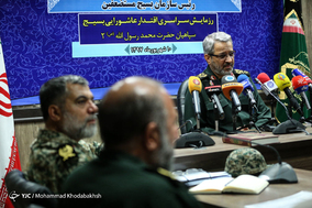 نشست خبری رئیس سازمان بسیج مستضعفین