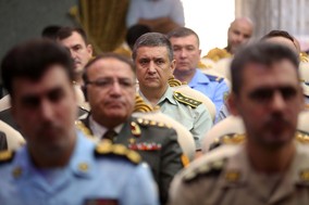 بازدید وابستگان نظامی خارجی مقیم ایران از نمایشگاه دستاوردهای دفاعی
