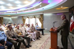 بازدید وابستگان نظامی خارجی مقیم ایران از نمایشگاه دستاوردهای دفاعی