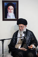 دیدار فرماندهان قرارگاه پدافند هوایی خاتم‌الانبیاء(ص) ارتش با فرمانده معظم کل قوا