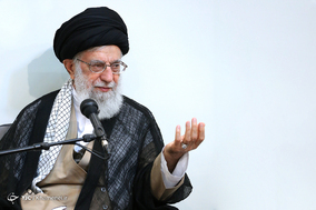 دیدار فرماندهان قرارگاه پدافند هوایی خاتم‌الانبیاء(ص) ارتش با فرمانده معظم کل قوا