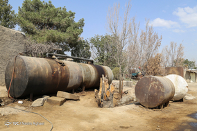 نشت نفت در جنوب تهران