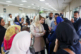 بازدید نمایندگان سازمان ملل از اردوگاه سلیمانخانی