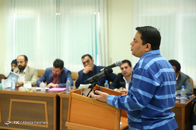 هشتمین جلسه رسیدگی به اتهامات حمید باقری درمنی