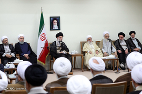دیدار اعضای مجلس خبرگان رهبری با رهبر معظم انقلاب