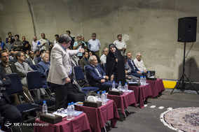 آیین بهره برداری از تونل آرش - بزرگراه آیت الله هاشمی رفسنجانی