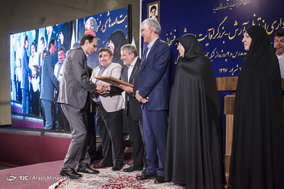 آیین بهره برداری از تونل آرش - بزرگراه آیت الله هاشمی رفسنجانی