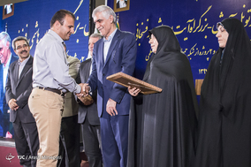 آیین بهره برداری از تونل آرش - بزرگراه آیت الله هاشمی رفسنجانی
