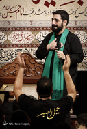 مراسم عزاداری شب‌دوم محرم در هیئت ریحانه‌الحسین
