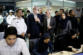 مانیتورینگ ترافیک تهران در روز اول مهر