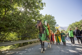 ورود نمادین کاروان امام حسین (ع) به کربلا