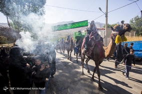 ورود نمادین کاروان امام حسین (ع) به کربلا