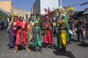 ورود نمادین کاروان امام حسین (ع) به کربلا