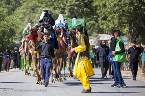 ورود نمادین کاروان امام حسین (ع) به کربلا