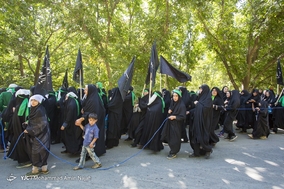 ورود نمادین کاروان امام حسین (ع) به کربلا