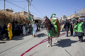 ورود نمادین کاروان امام حسین (ع) به کربلا