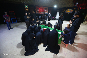 وداع با پیکرمطهر شهید رحیم رجبی