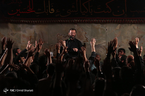 مراسم عزاداری شب سوم محرم در هیات عشاق الحسین(ع)