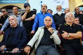 مراسم تشییع پیکر «حسین عرفانی» دوبلور پیشکسوت