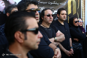 مراسم تشییع پیکر «حسین عرفانی» دوبلور پیشکسوت