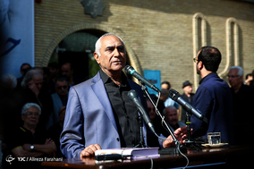مراسم تشییع پیکر «حسین عرفانی» دوبلور پیشکسوت